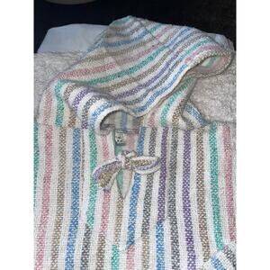 Maco Adult Sz. M Striped Baja Classic Hoodie. Great Colors